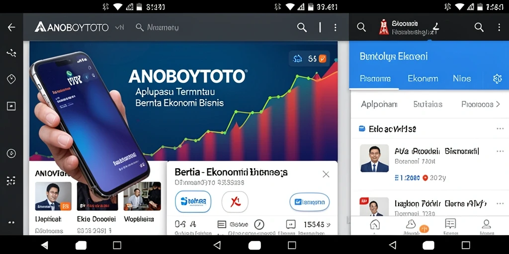 Tampilan antarmuka ANOBOYTOTO menampilkan berita ekonomi secara jelas dan terstruktur.
